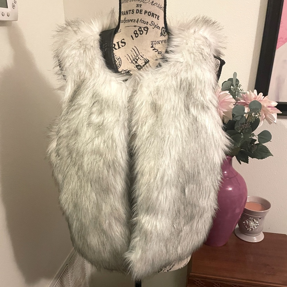 Mossimo Fur Vest